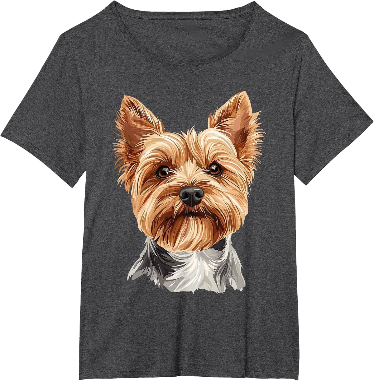 Yorkshire Terrier T-Shirt - Dark Heather Grey