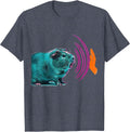 Guinea Pig Pet Lover Humor Cavy Owner Gift T-Shirt - Heather Blue