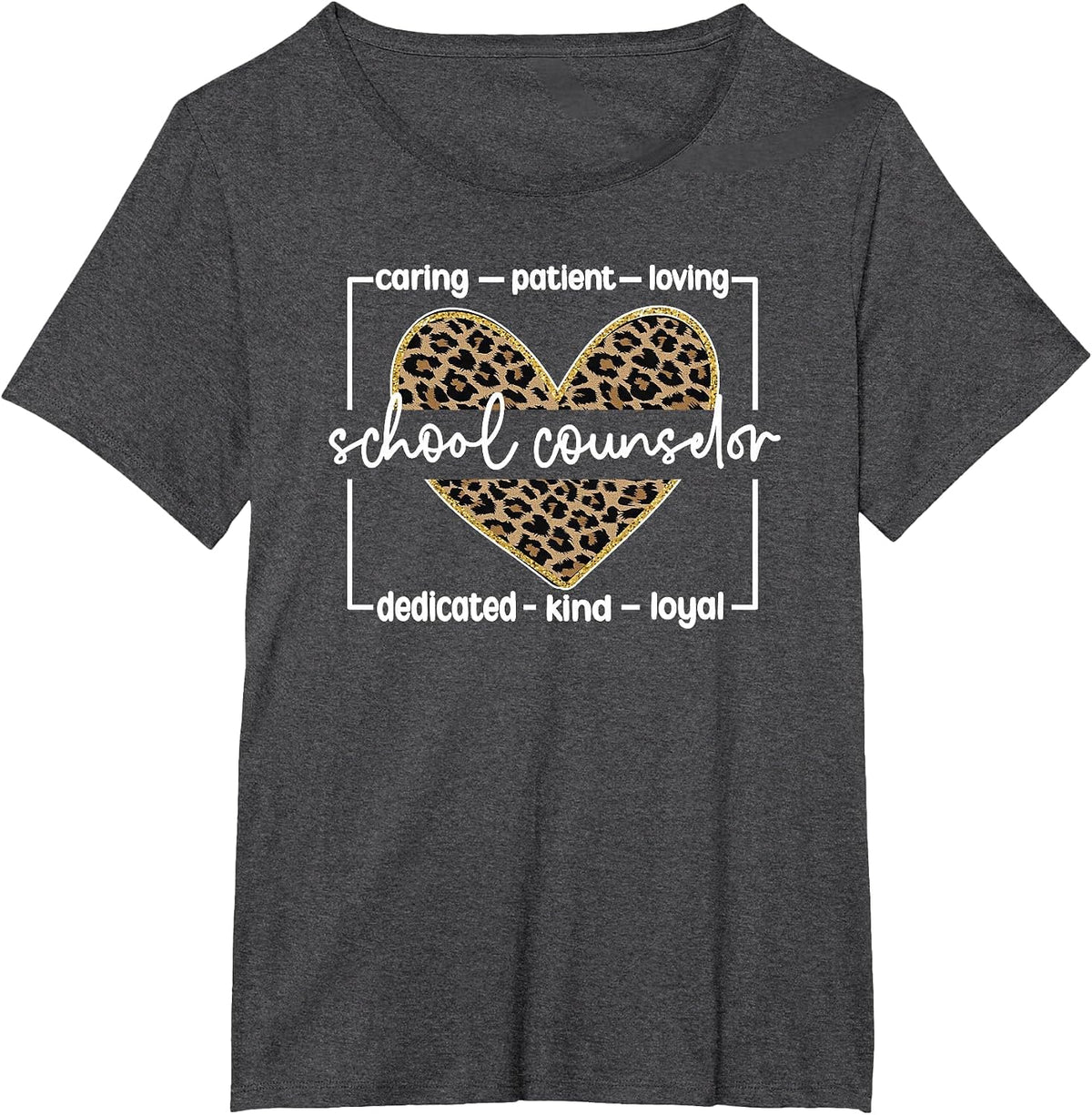 School Counselor Appreciation School Counseling T-Shirt - Dark Heather Grey