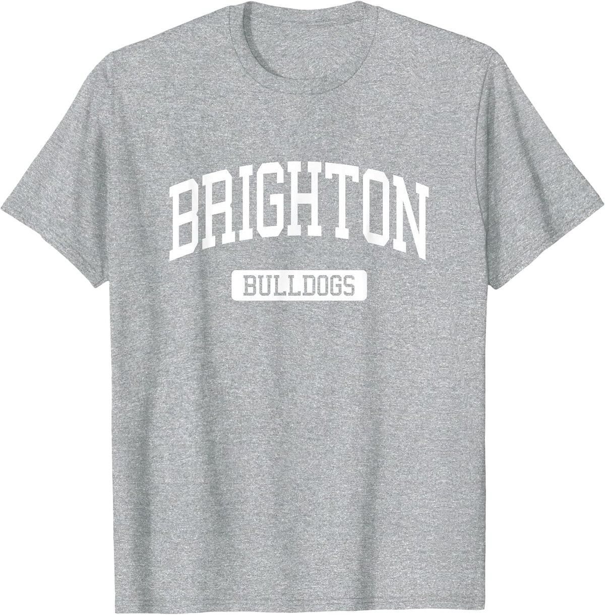 Brighton High School HS Brighton CO Varsity Sports T-Shirt - Heather Grey