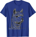 Alpaca My Snacks Funny Alpaca Lover Humor T-Shirt - Royal Blue