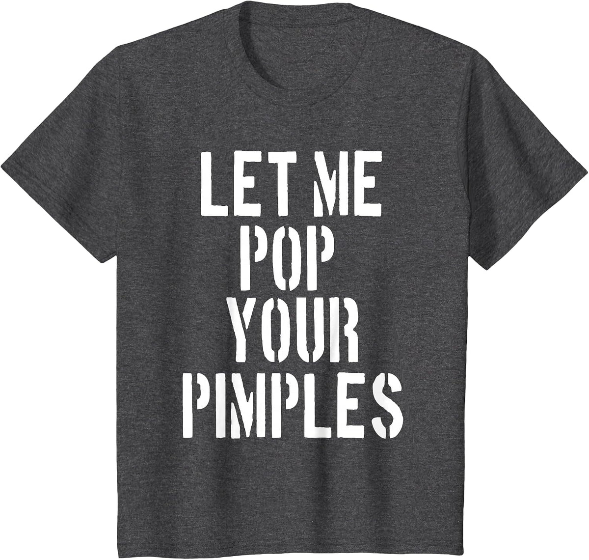 Pimple Popper Funny Dermatology Tshirt T-Shirt - Dark Heather Grey