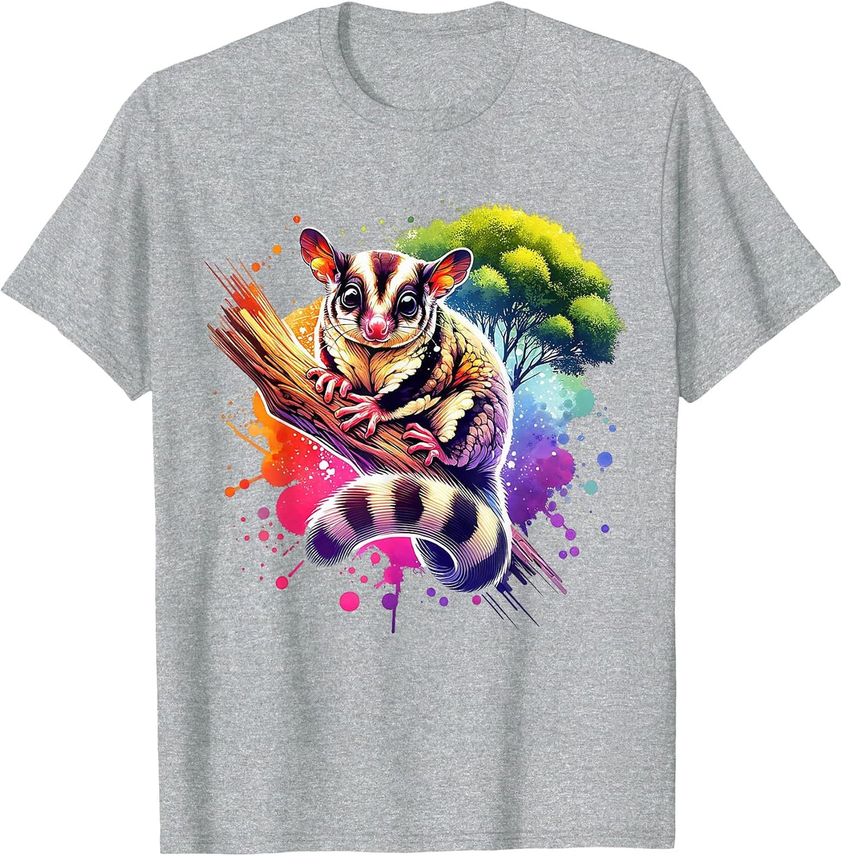 Sugar Glider T-Shirt - Heather Grey