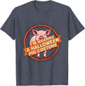I’m Wearing A Halloween Pig Costume Funny Animal Lover Party T-Shirt - Heather Blue