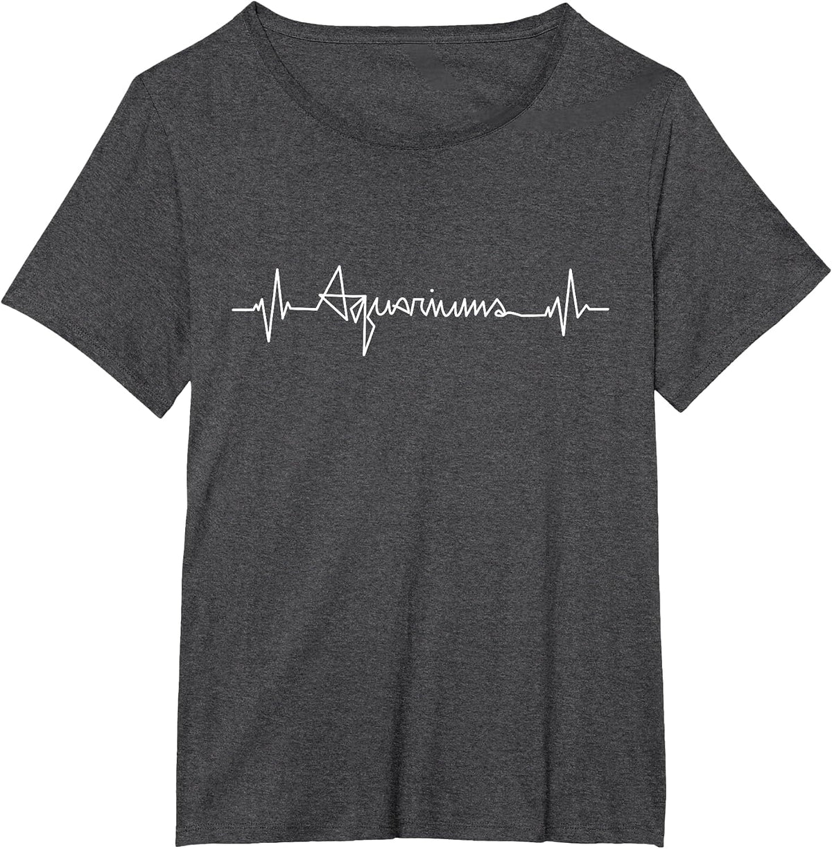 Saltwater Aquarium Heartbeat Aquariums T-Shirt - Dark Heather Grey