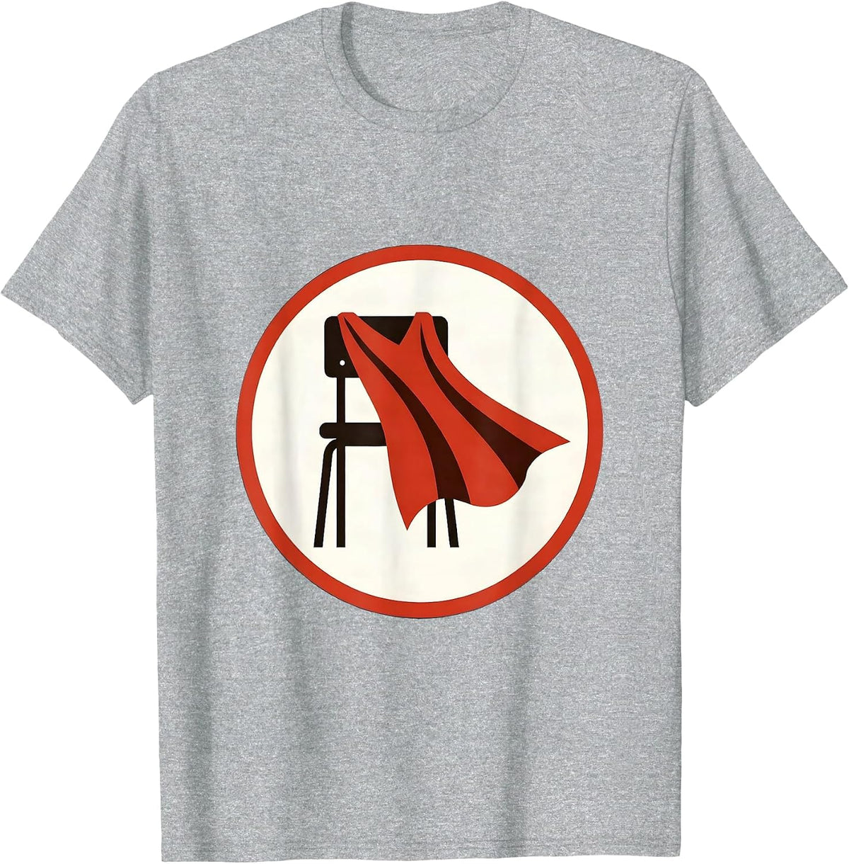 Men's Sped Teacher Superhero Cape Classroom Chair T-Shirt - Heather Grey