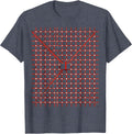 Interlocked Squares Nurse Crew New Year Eve Party T-Shirt - Heather Blue