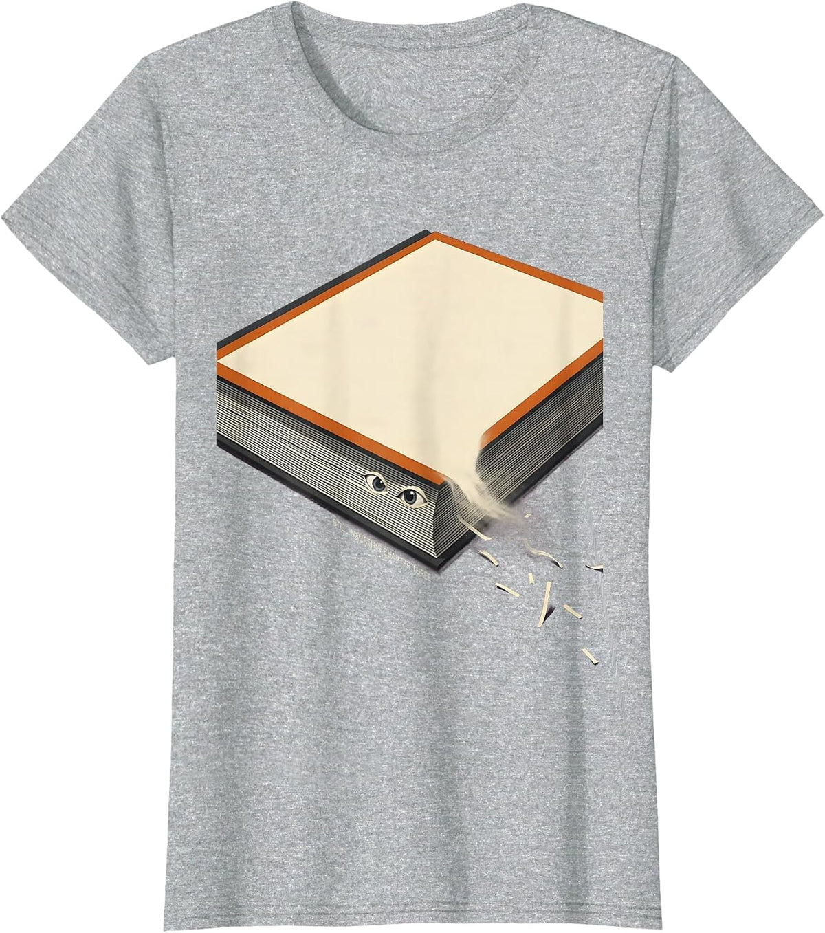 Still Haunting Chapter Three Editorial Conceptual Bookish T-Shirt - Heather Grey