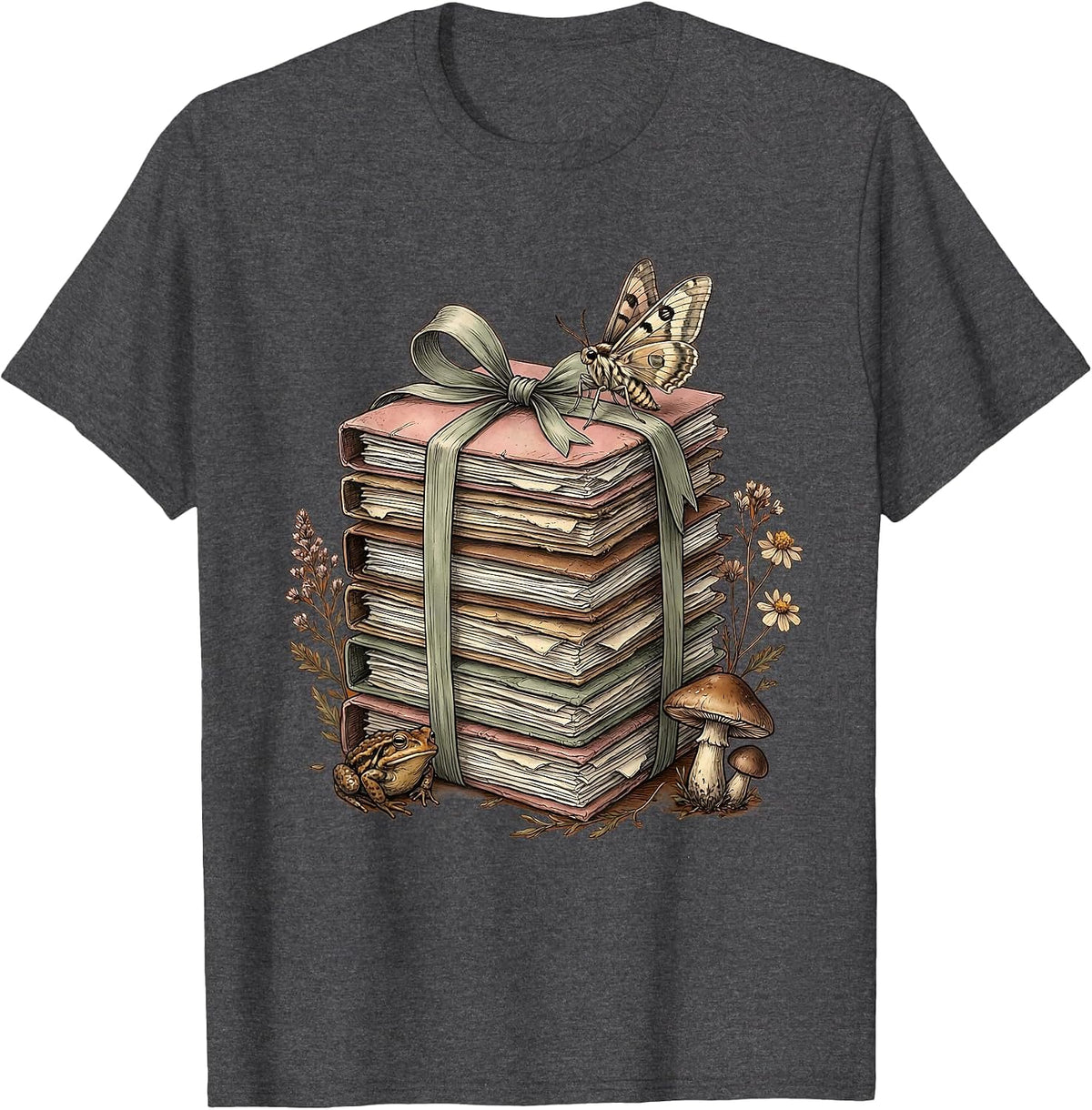 SPED Teacher IEP Folders Illustration Gift T-Shirt - Dark Heather Grey