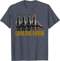 Llama Take A Break Funny Llama Humor Animal Lover Gift T-Shirt - Heather Blue