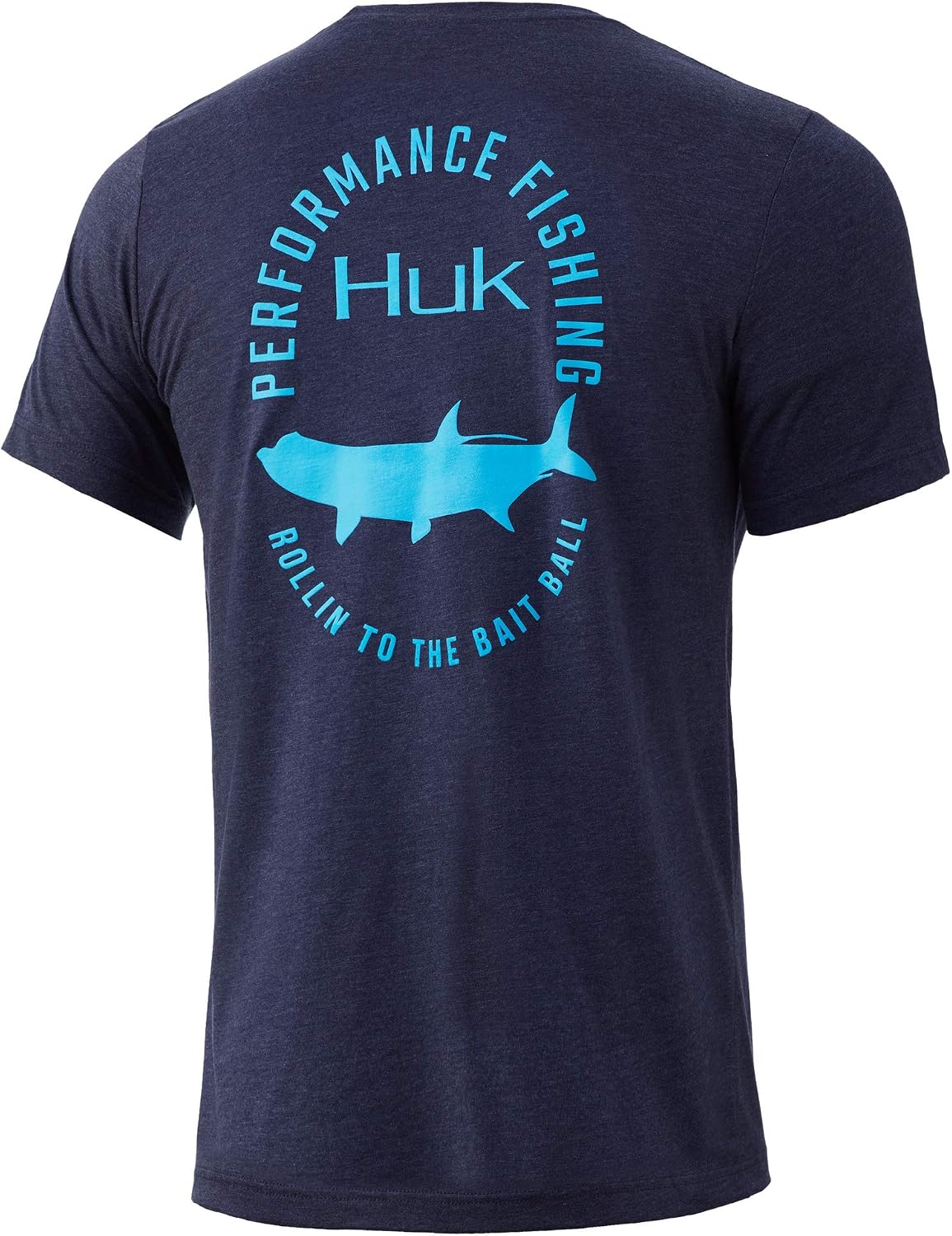 HUK Men's Tarpon Tee - Sargasso Sea