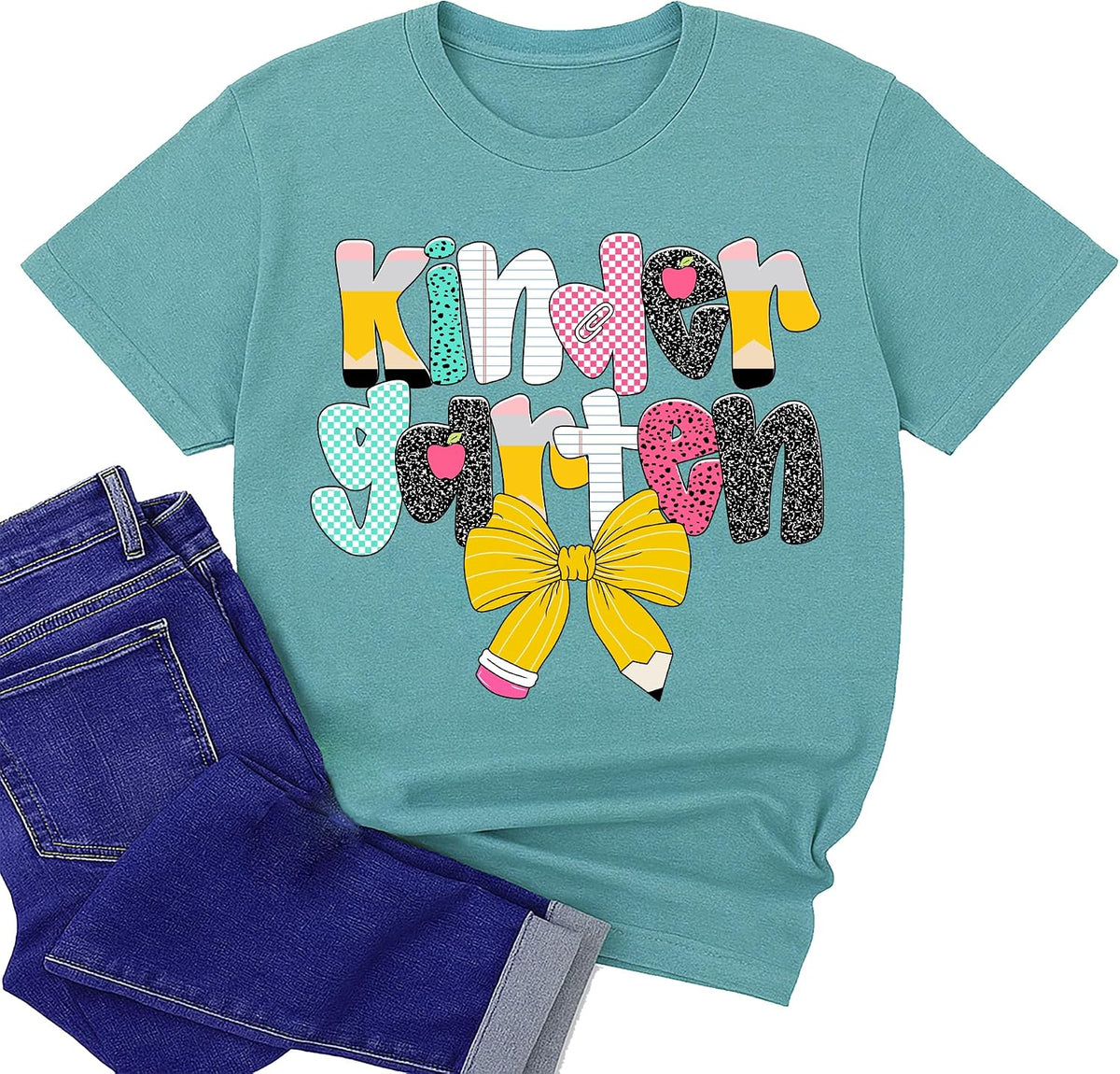 Teacher Shirts for Women, Back to School T-Shirt for Teacher, Funny Educator Outfit, Coworker Gift Tee - Style 4