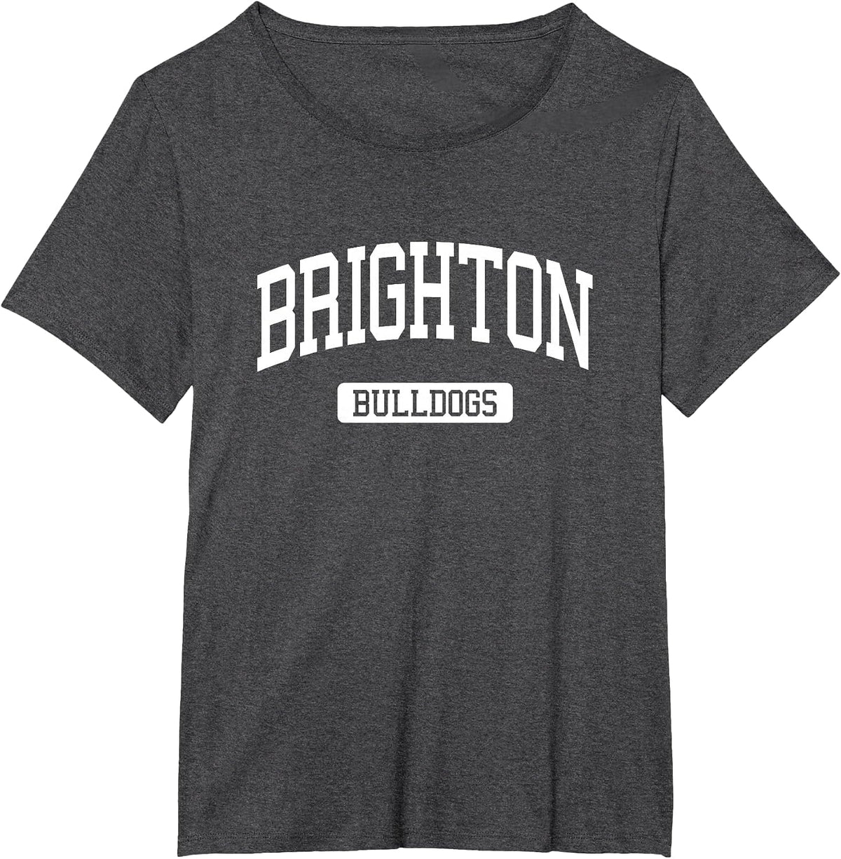 Brighton High School HS Brighton CO Varsity Sports T-Shirt - Dark Heather Grey