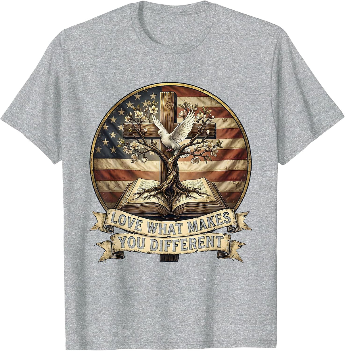 Men's Love What Makes You Different Special Ed Teacher T-Shirt - Heather Grey
