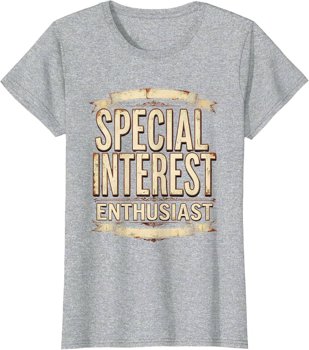Rizz Em With The Tism Special Interest Enthusiast T-Shirt - Heather Grey