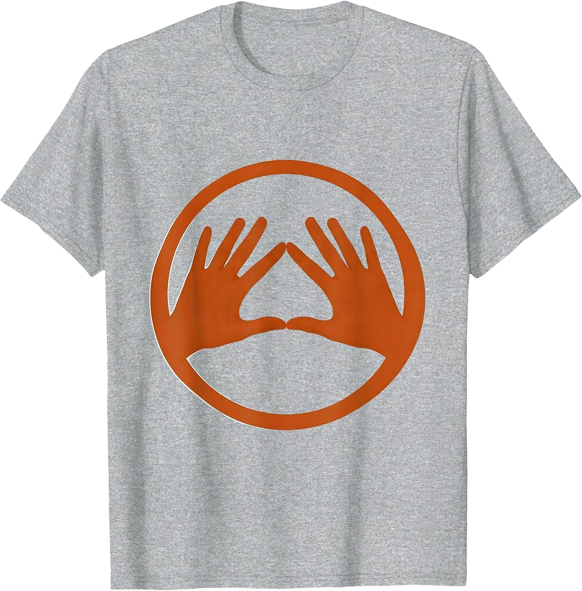 Men's Occupational Therapy Hand Stretch Illustration T-Shirt - Heather Grey