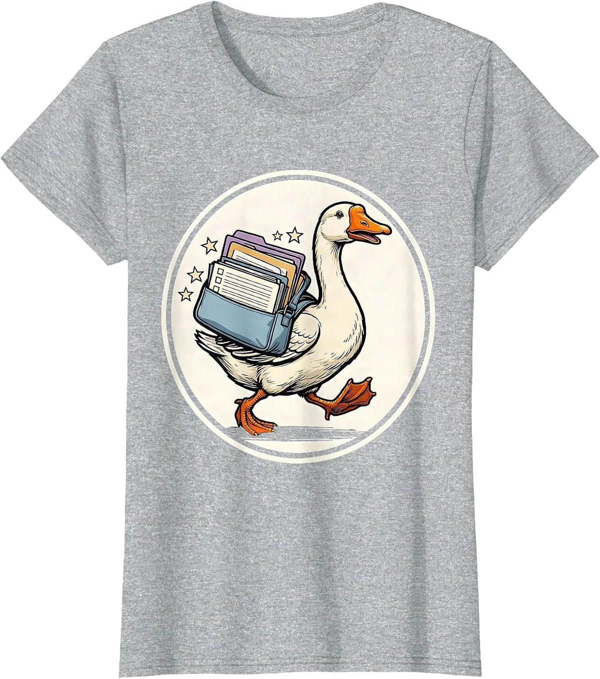Women's Silly Goose SPED Teacher Support Humor T-Shirt - Heather Grey