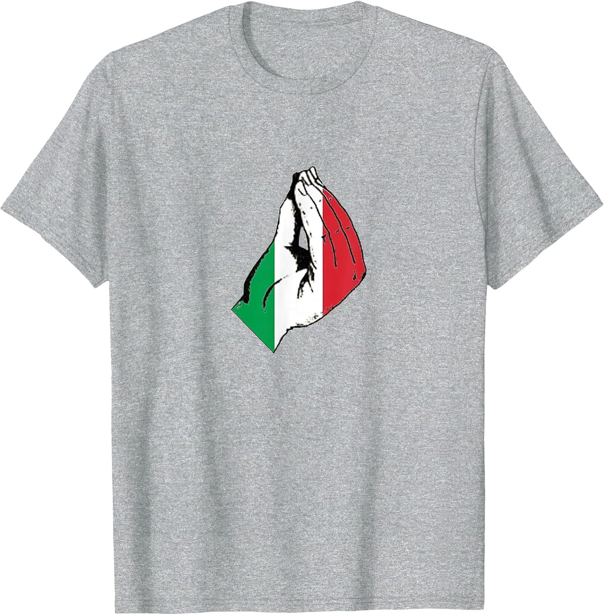 How Italian's Do Things Funny Novelty Italy Meme T-Shirt T-Shirt - Heather Grey