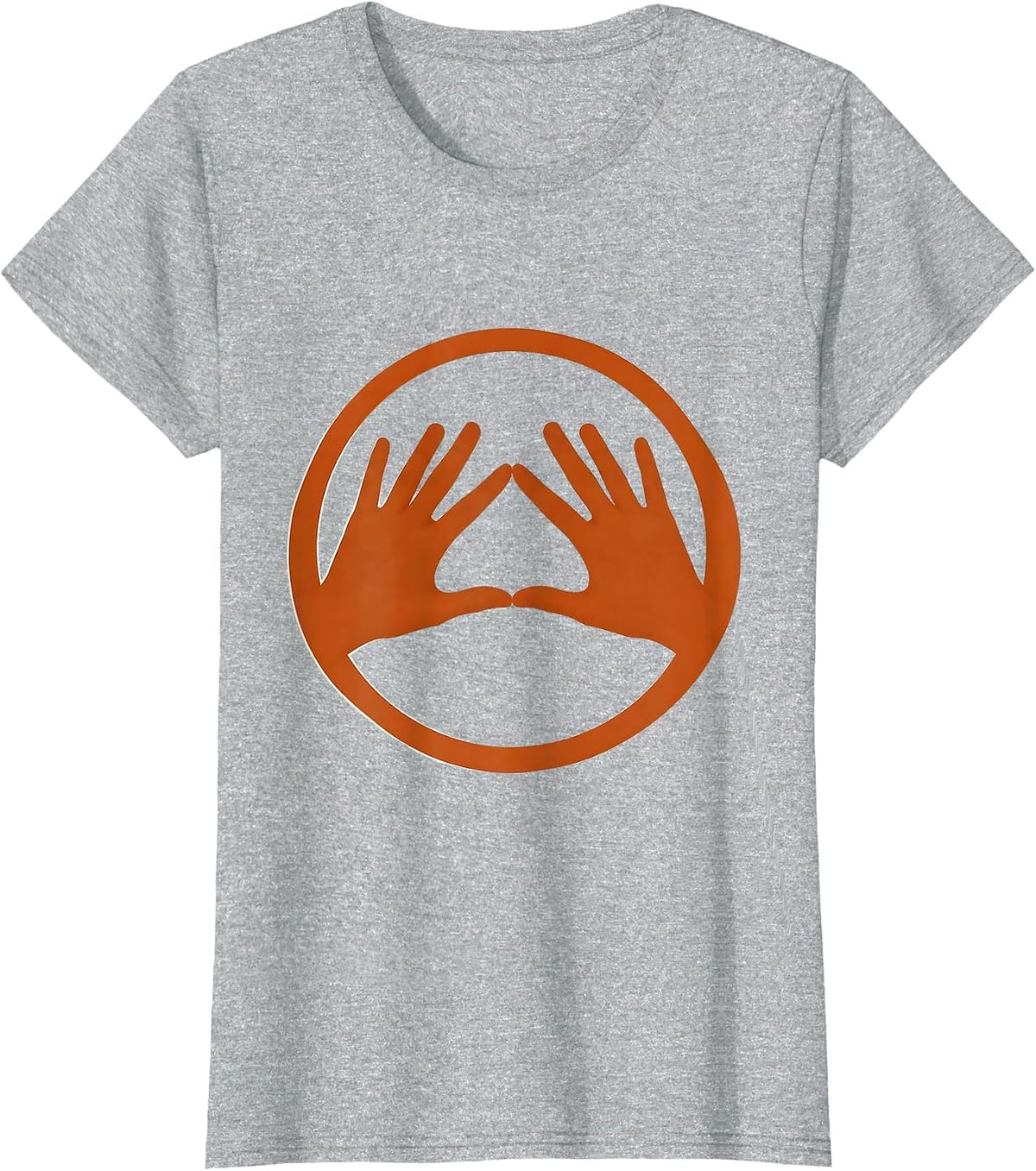 Women's Occupational Therapy Hand Stretch Illustration T-Shirt - Heather Grey