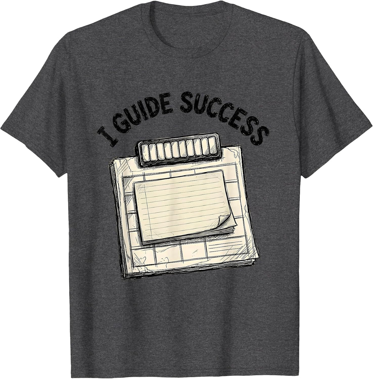 I Guide Success Special Education Teacher Appreciation SPED T-Shirt - Dark Heather Grey