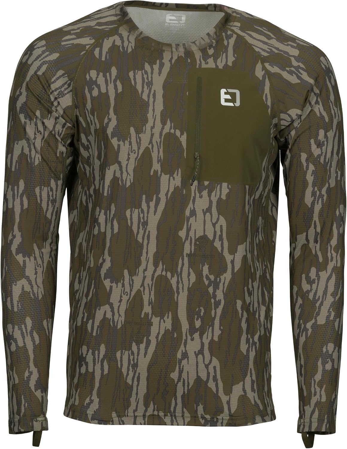 ELEMENT OUTDOORS Fishing Long Sleeve Shirt UPF 30+ - Original Bottomland