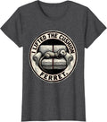 Women's I Lifted The Cushion Ferret Funny Ferret Lover Christmas T-Shirt - Dark Heather Grey