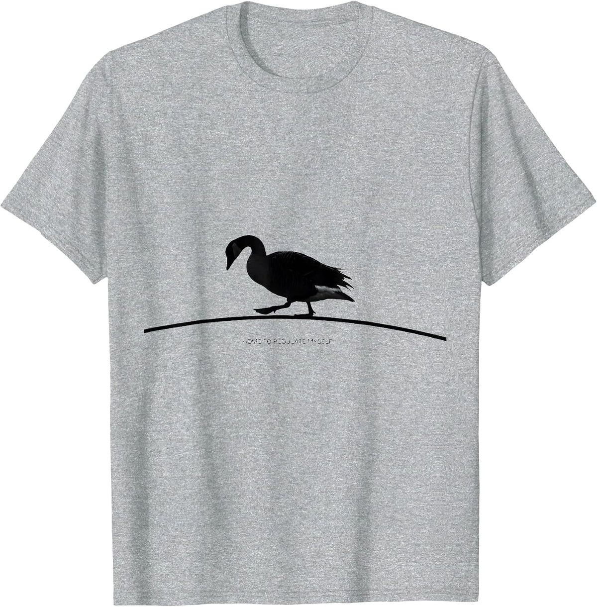 Men's Home to Regulate Myself Funny Mental Health Counselor T-Shirt - Heather Grey