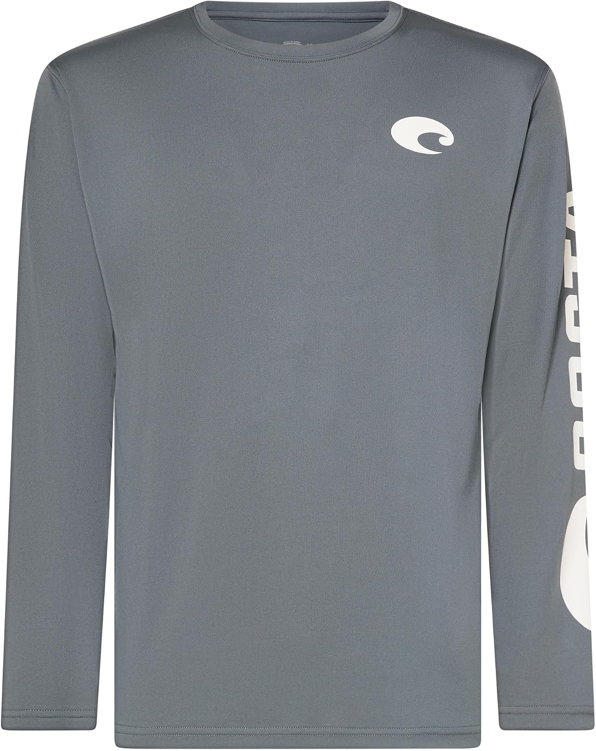 Costa Del Mar Mens Tech Crew Performance Long Sleeve Shirt - Grey