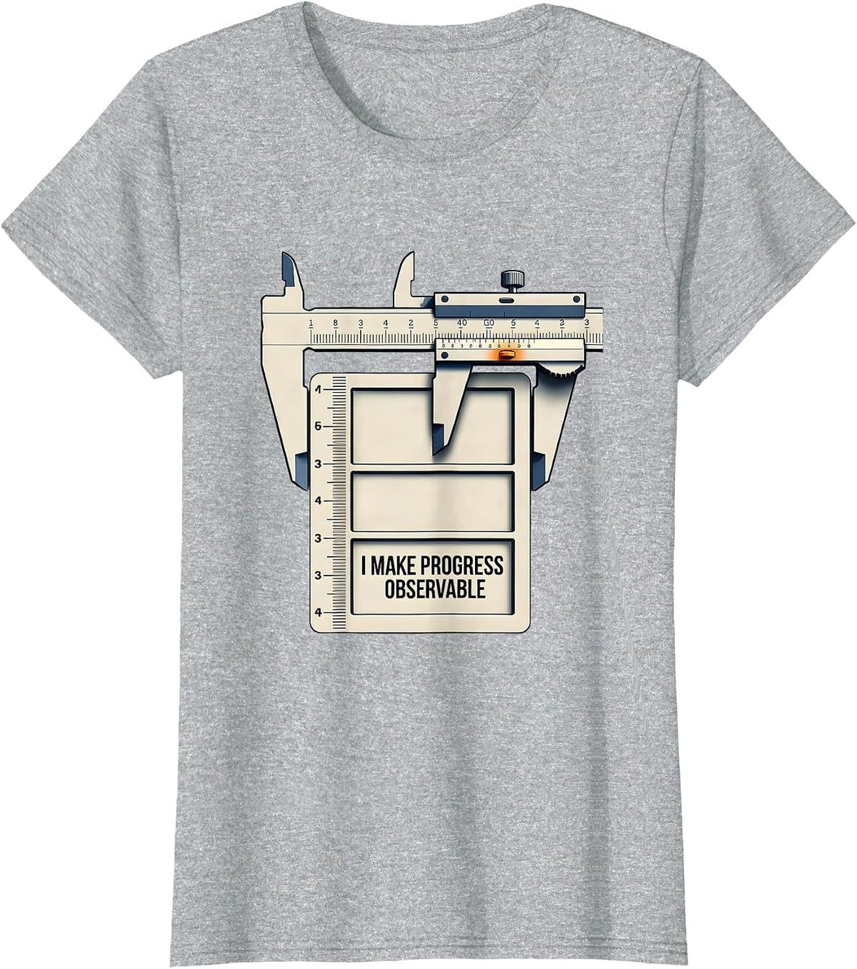 I Make Progress Observable Special Education Teacher SPED T-Shirt - Heather Grey