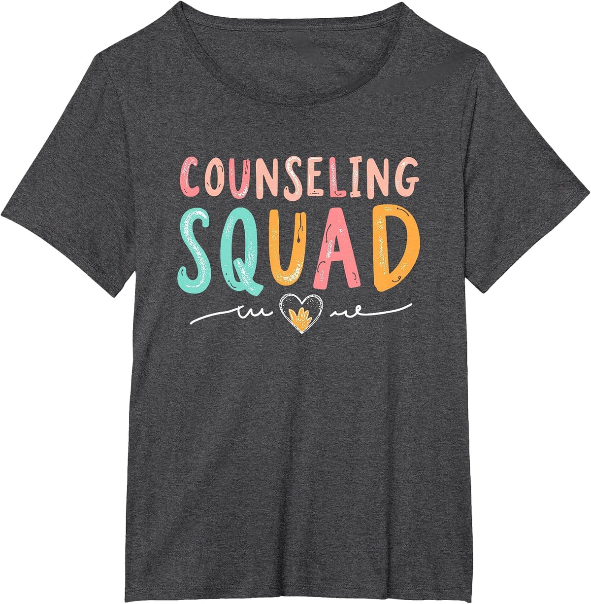 Counseling Squad School Counselor Tees T Shirts for Women Men Counselor Shirt - Dark Heather Grey