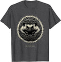 Men's I Go Into My Shell Funny Hedgehog Lover Animal Humor T-Shirt - Dark Heather Grey