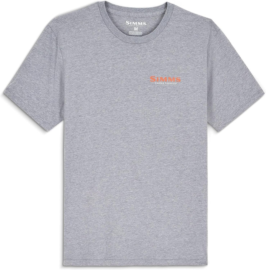 Simms Men's Bass Ruler T-Shirt - Athletic Heather