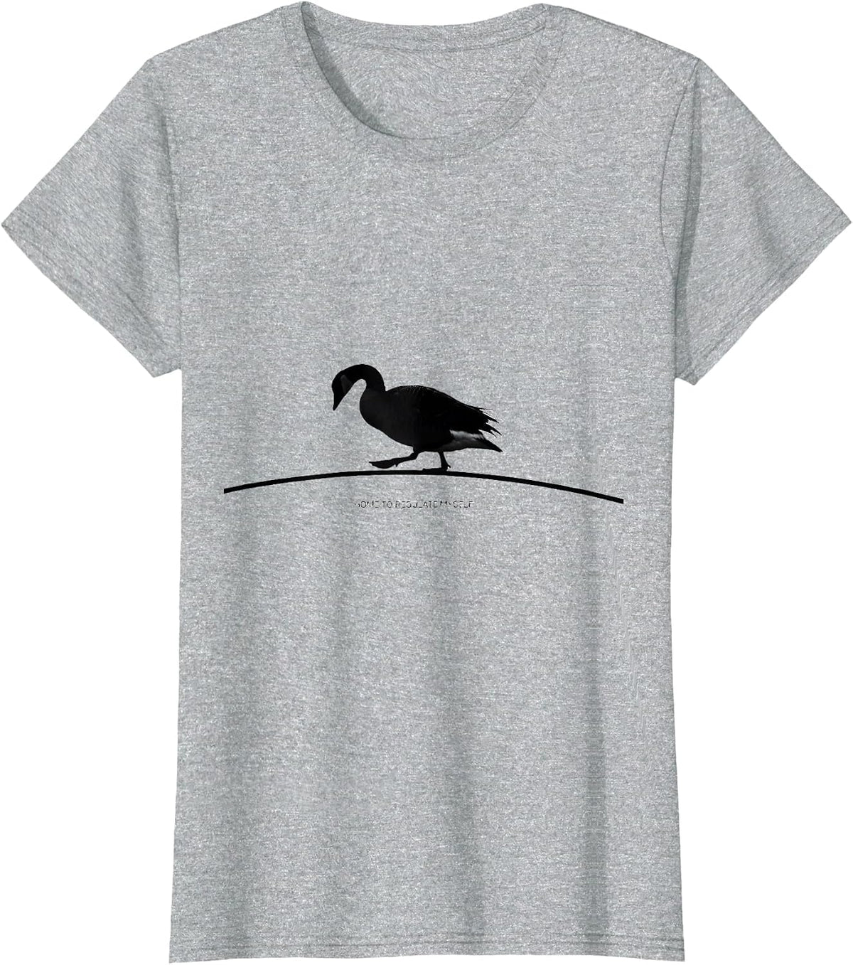 Women's Home to Regulate Myself Funny Mental Health Counselor T-Shirt - Heather Grey