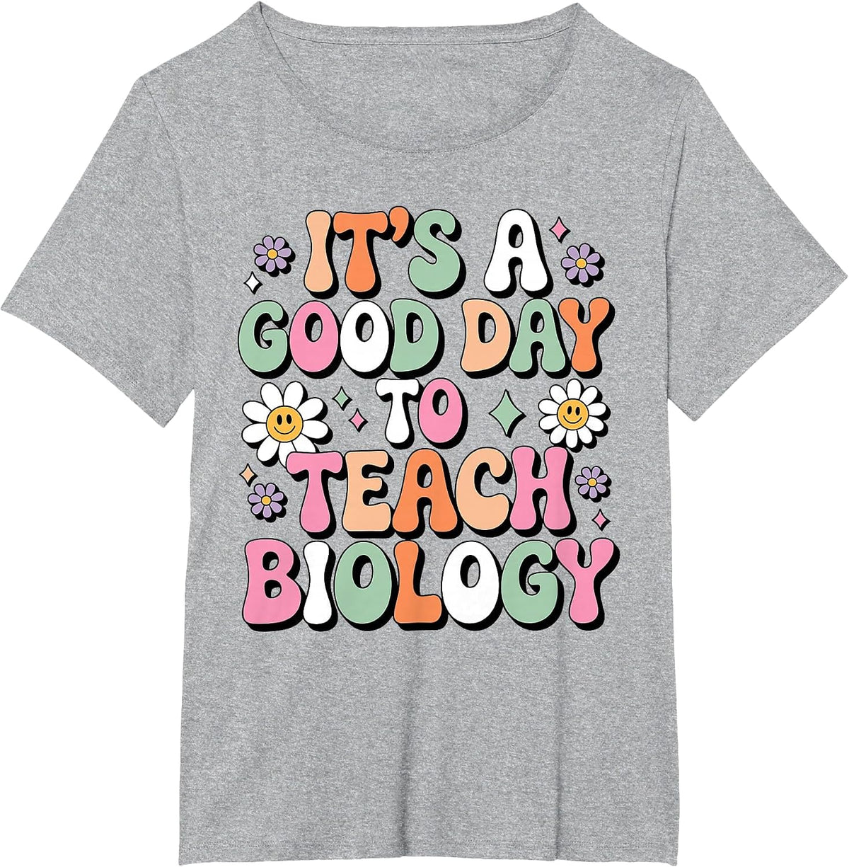 Funny Biology Art for Men Women Biologist Biology Teacher T-Shirt - Heather Grey