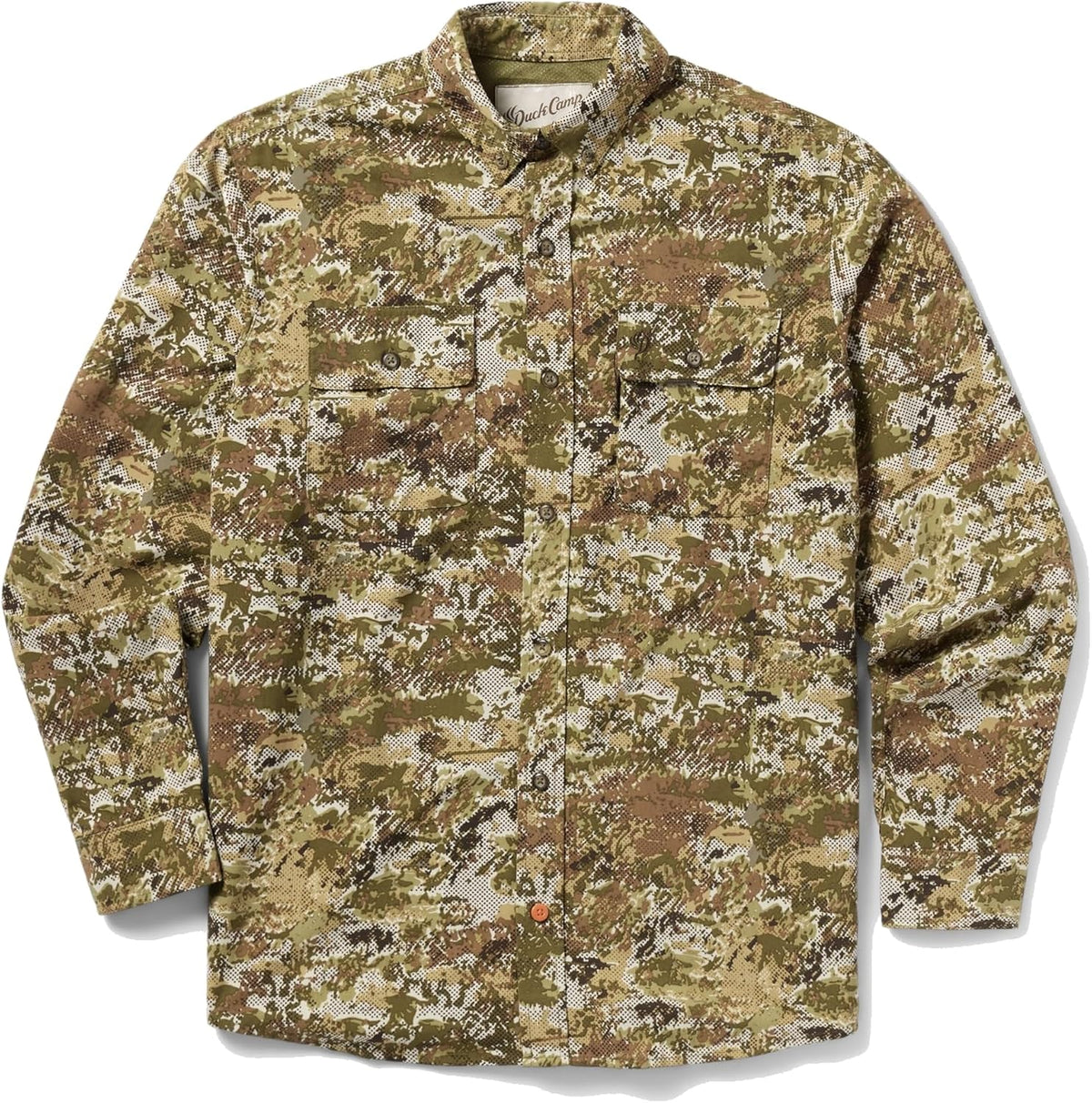 Duck Camp Men's Lightweight Hunting Shirt Long Sleeve, Midland, Size S - As Pictured