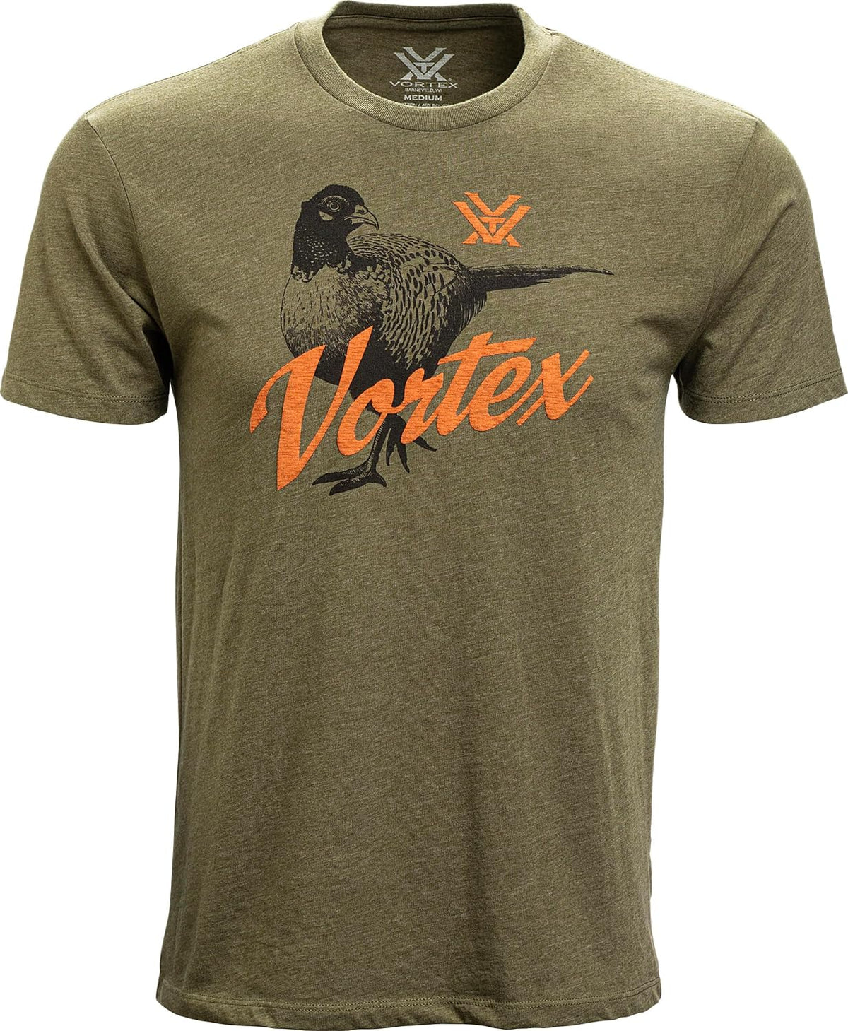 Vortex Men's Pride of the Prairie Short Sleeve T-Shirts - Military Heather