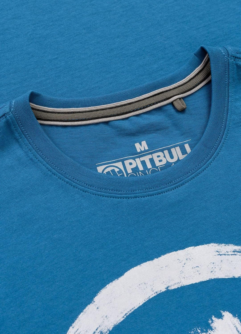 PITBULL - Men's T-Shirt Logo Palms Cotton Shirt 170g, Large Palm Logo Print Streetwear - size chart