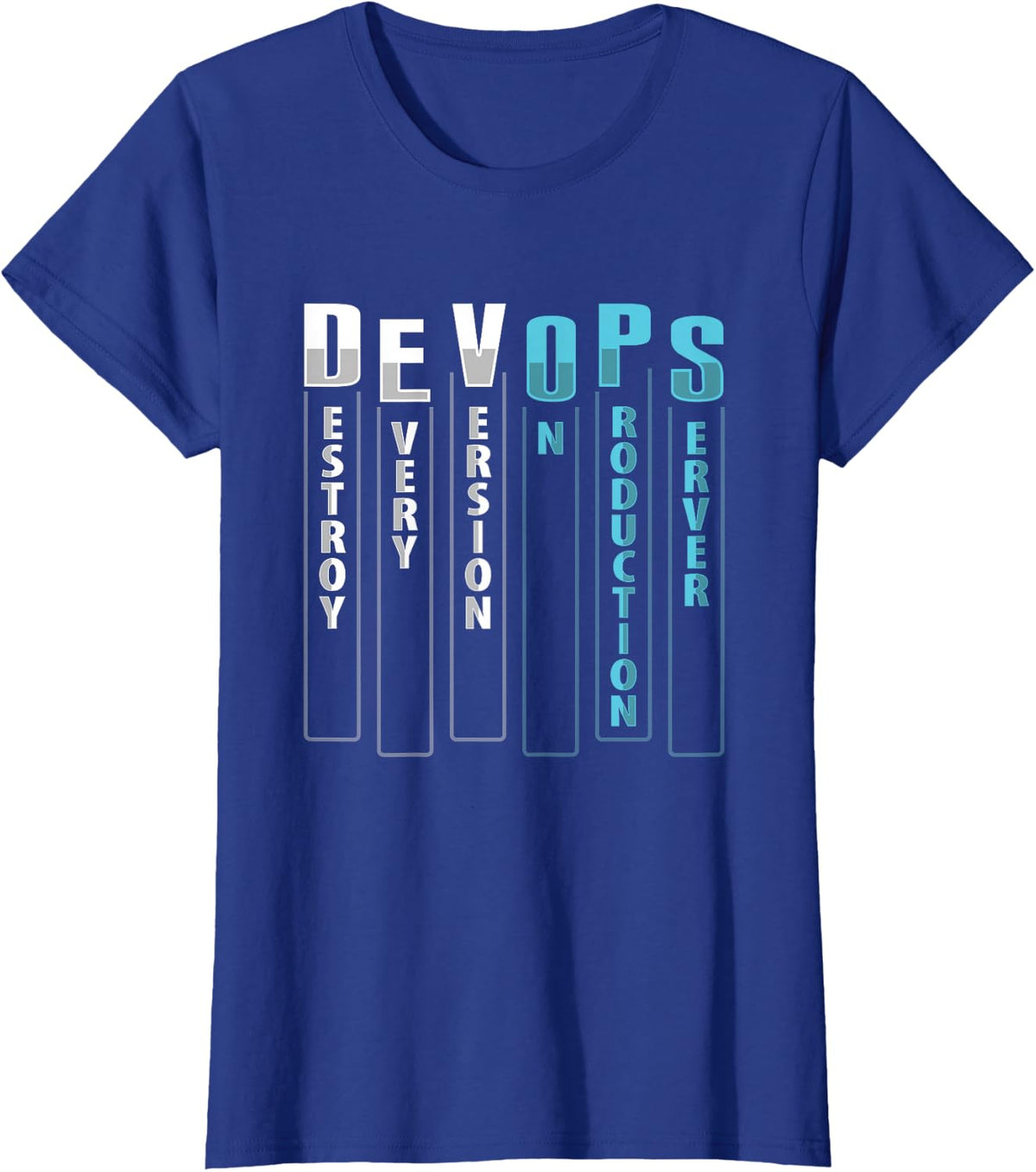 Sys admin and developer needs heroes Design T-Shirt - Royal Blue