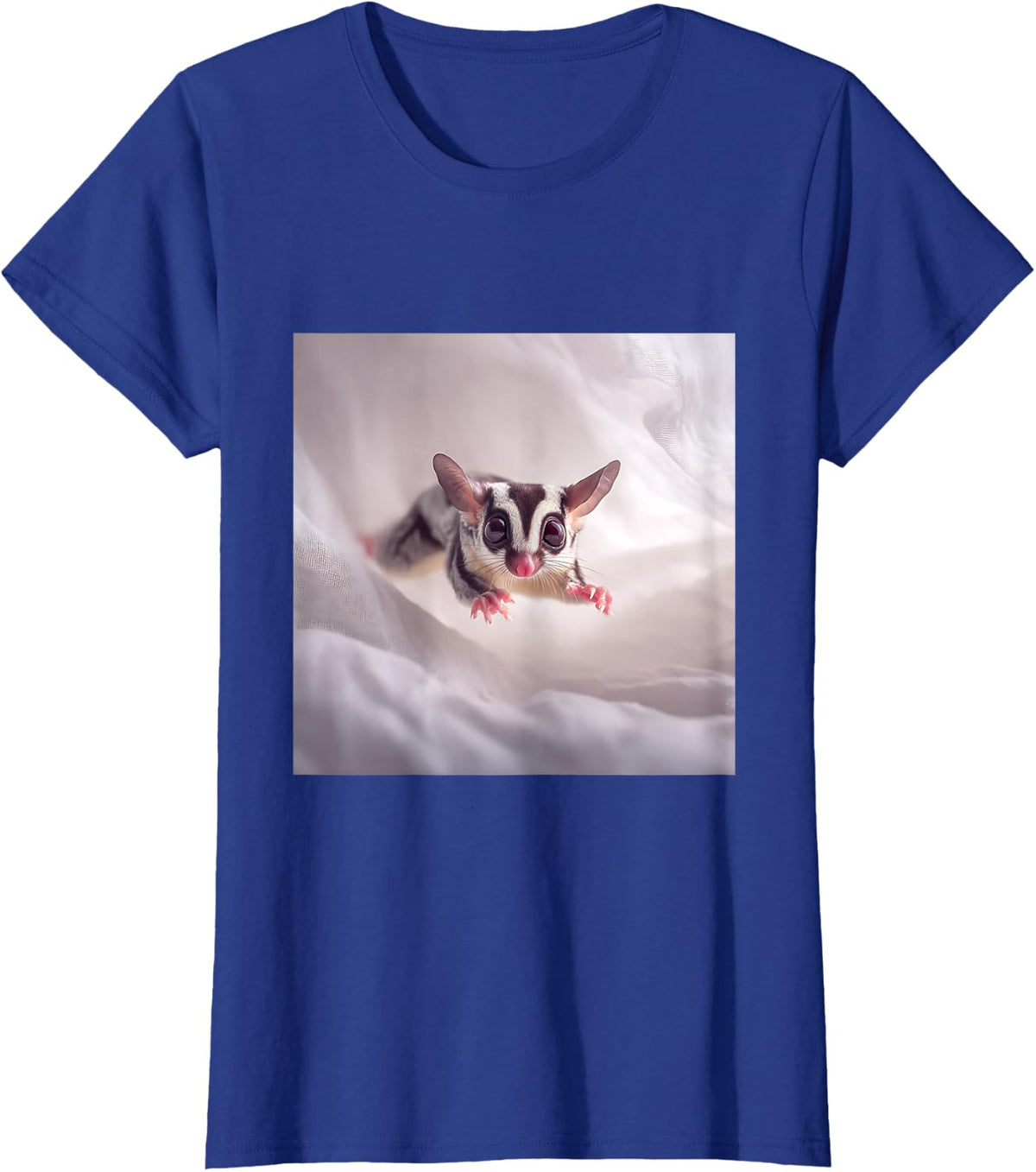 Sugar Glider Cute Marsupial Flying Pet T-Shirt - Royal Blue