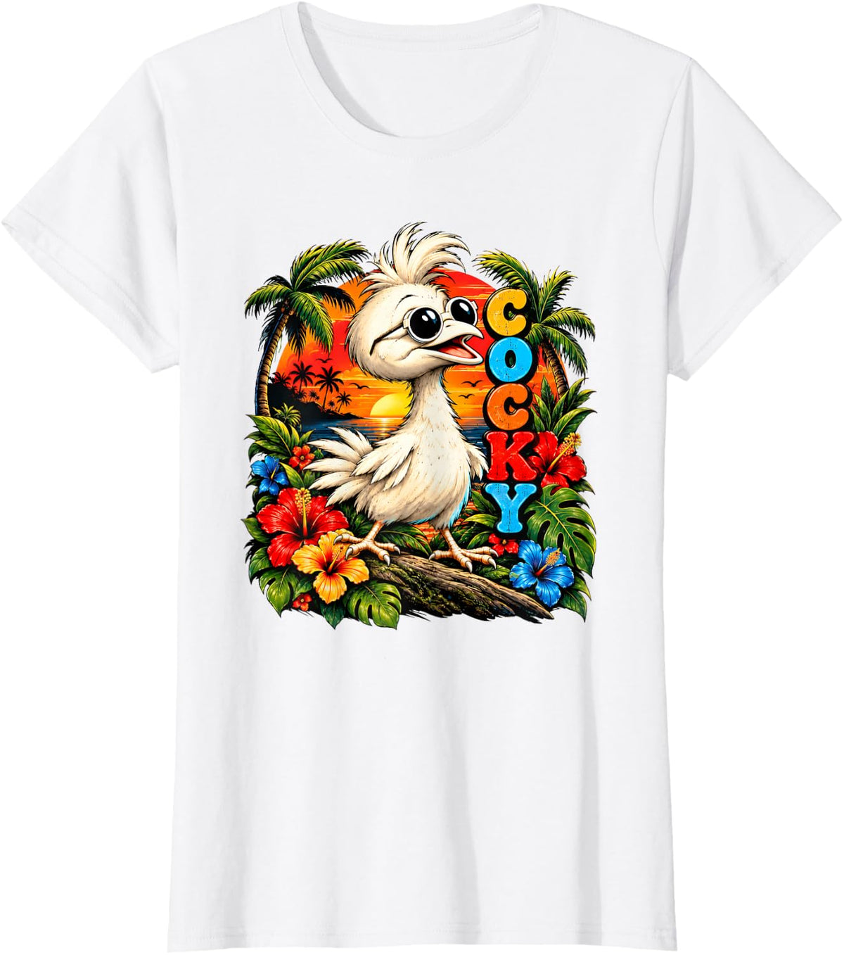 Sunset T-Shirt - White