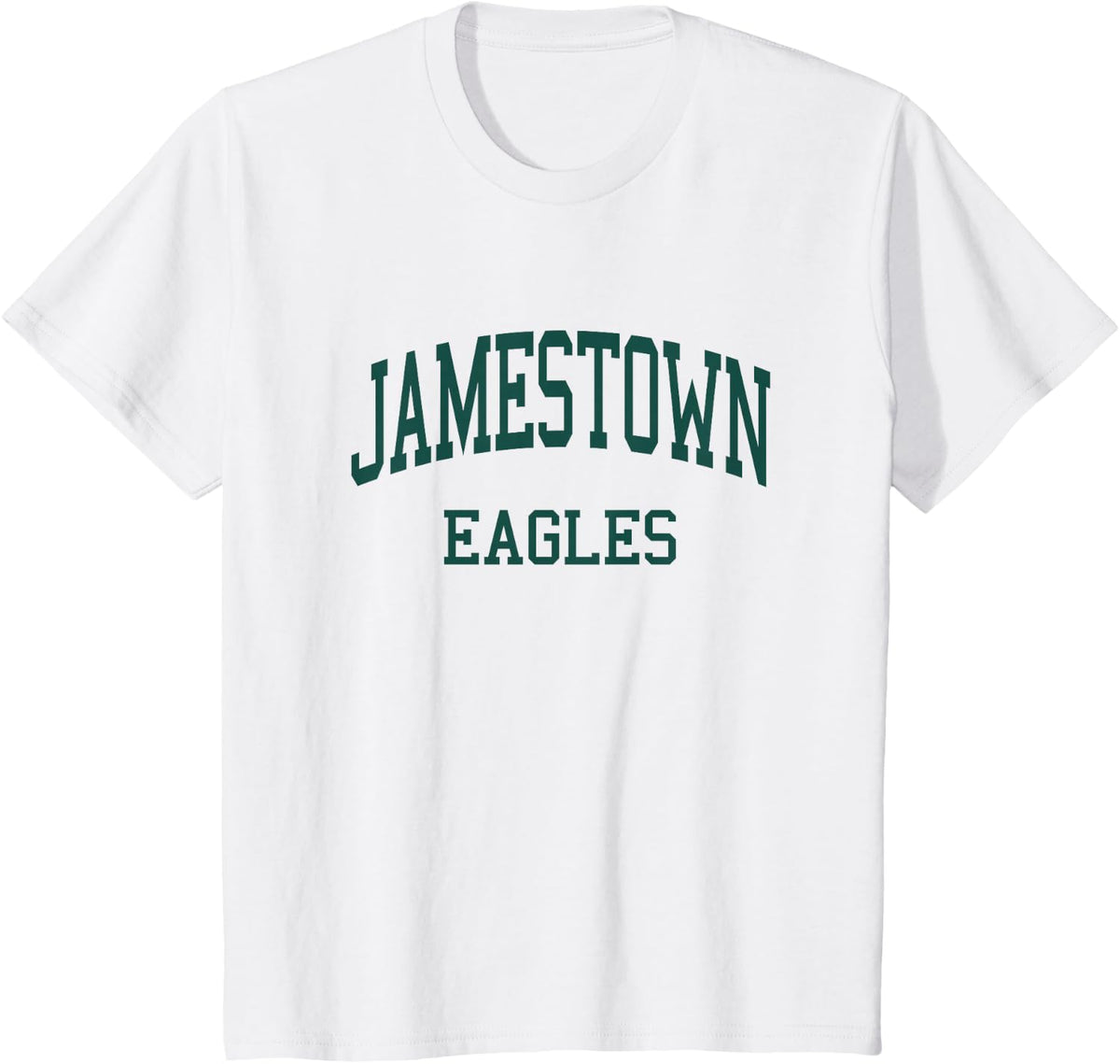 Jamestown High School HS Williamsburg VA Retro T-Shirt - White