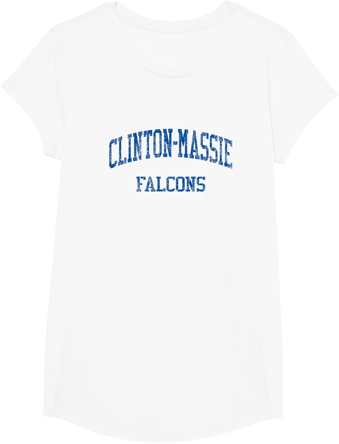 Clinton-Massie High School HS Clarksville OH Vintage Sports T-Shirt - Girls White