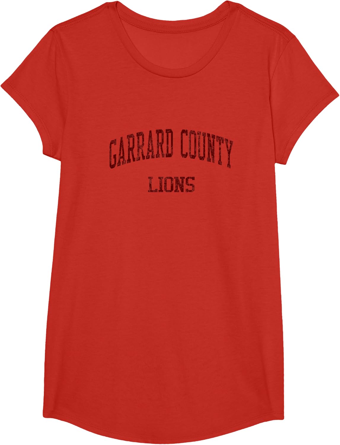 Garrard County High School HS Lancaster KY Vintage Sports T-Shirt - Girls Red