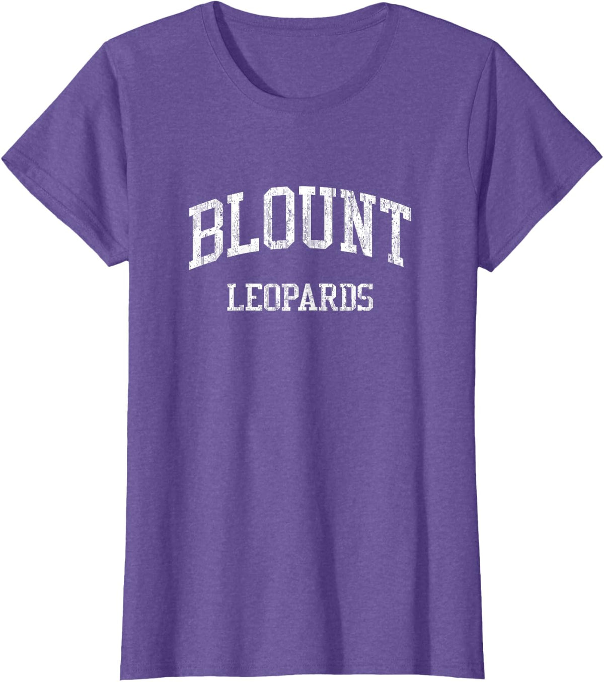 Blount High School HS Eight Mile AL Vintage Sports T-Shirt - Purple Heather