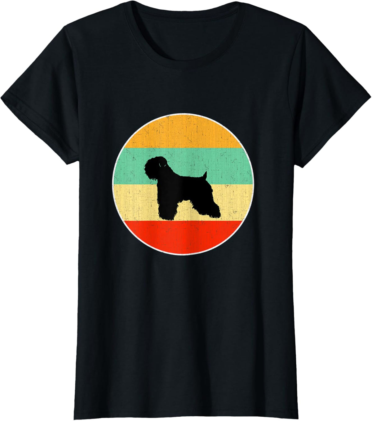 Soft Coated Wheaton Terrier Shirt, Dog Mom Love-r T-Shirt for Men Women - Black
