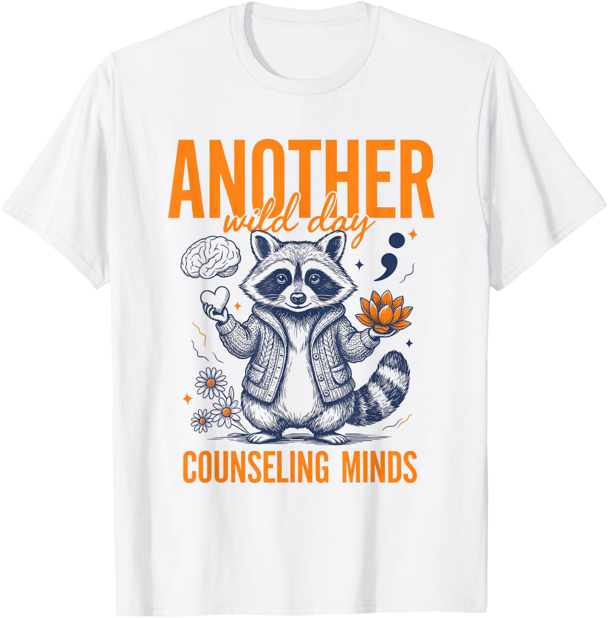 Mental Health Counselor Psychotherapist Counseling Therapy T-Shirt - White