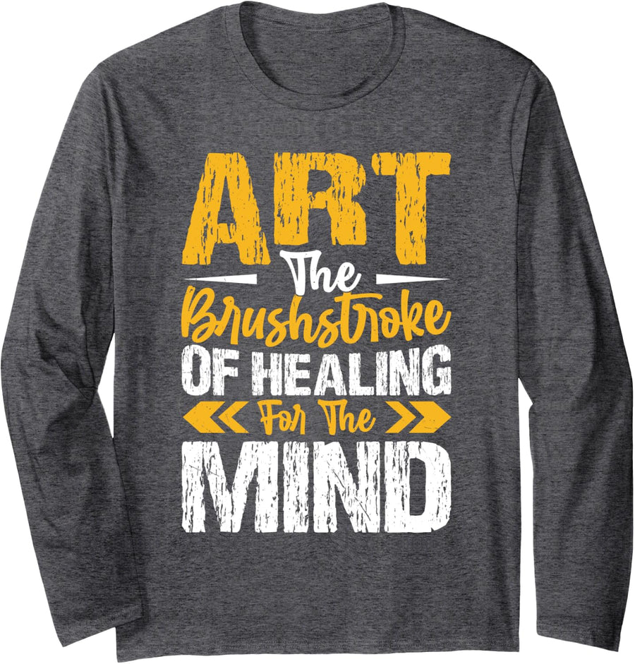 Interior Designers Quote Long Sleeve T-Shirt - Adult Unisex Dark Heather Grey