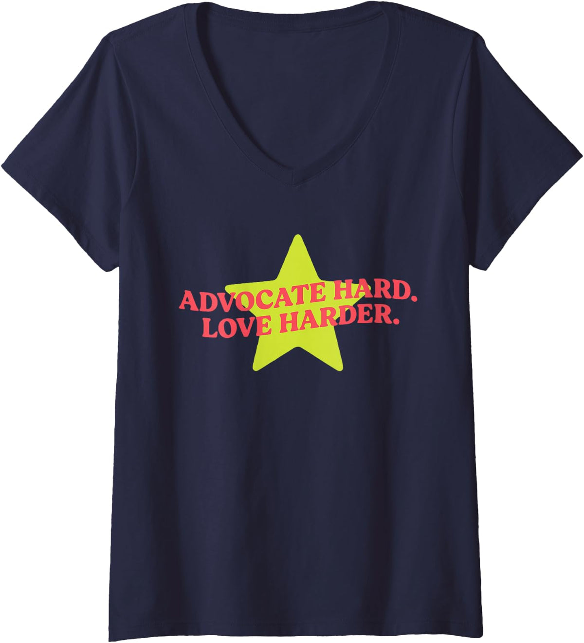 Women's Advocate Special Education Teacher V-Neck T-Shirt - Navy Blue
