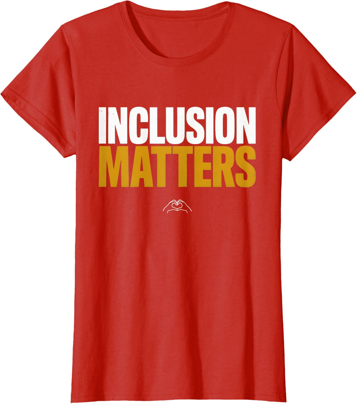 Inclusion Matters - Down Syndrome Awareness T-Shirt - Red