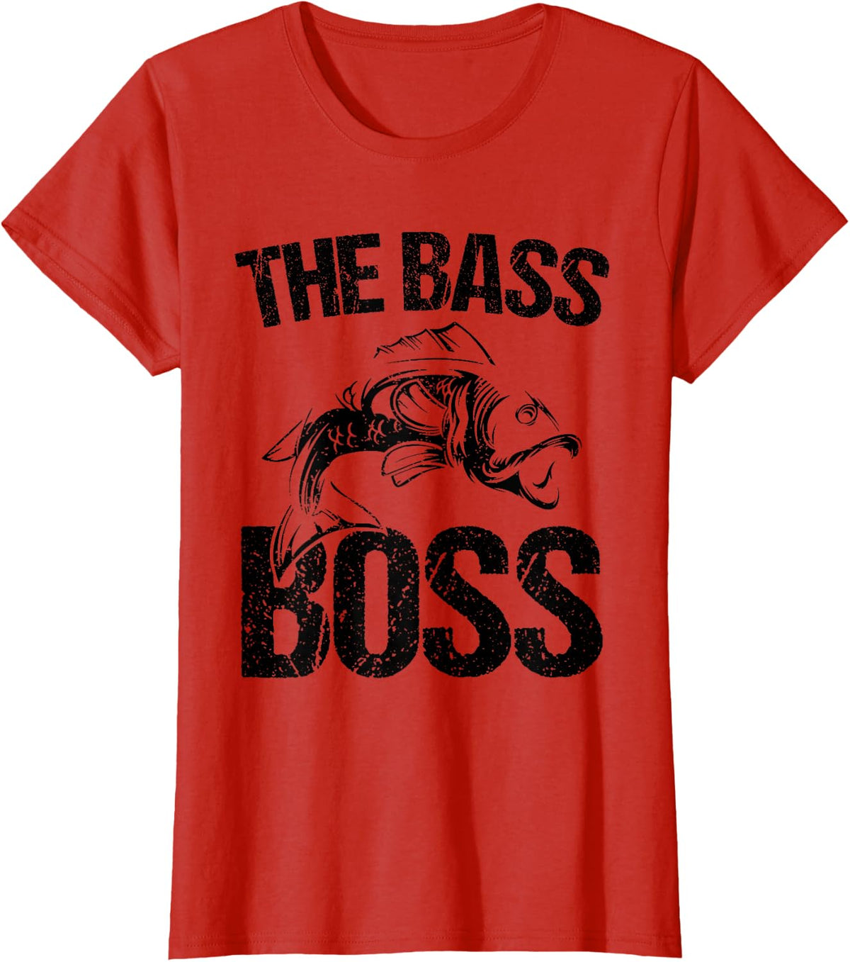 The Bass Boss T-Shirt - Red